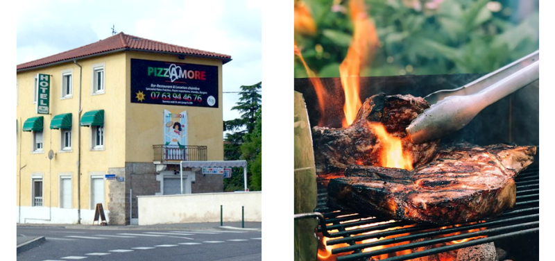 Le restaurant - Chez Franco Pizzamore - Vourles - restaurant sympa VOURLES